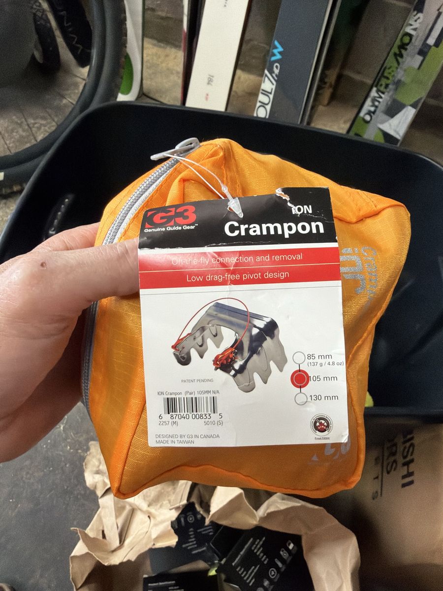 G3 Ion Crampon. New With Tags