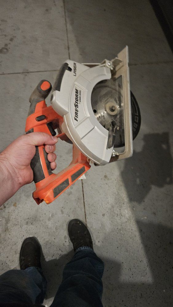Black & Decker FireStorm Power Tool Set with Circular Saw, Flashlight, Vacuum & Bag