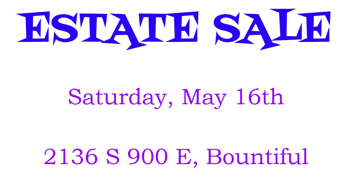 Estate Sale