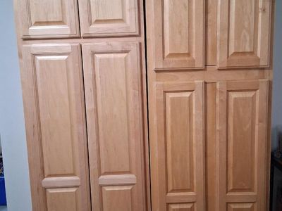 Twin Kitchen Pantries