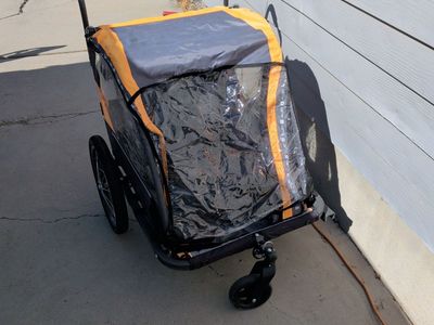 Bike trailer/walking/running stroller