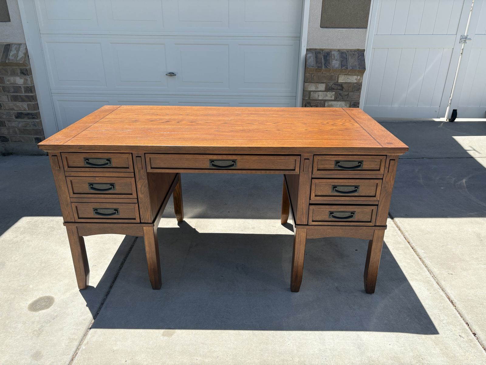 Oak Desk set