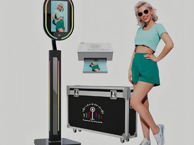 Magic Mirror Touch Screen 1200W Pixel 4K HD Camera,RGB Surround Light Music