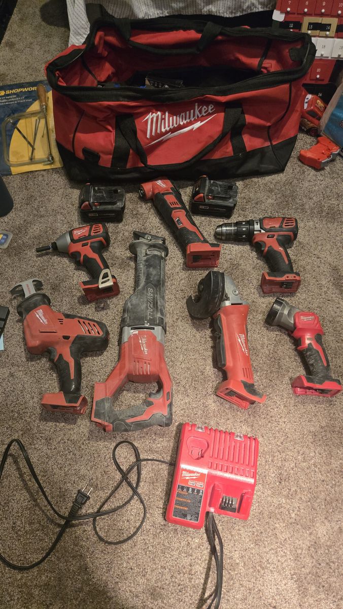 Milwaukee tool set
