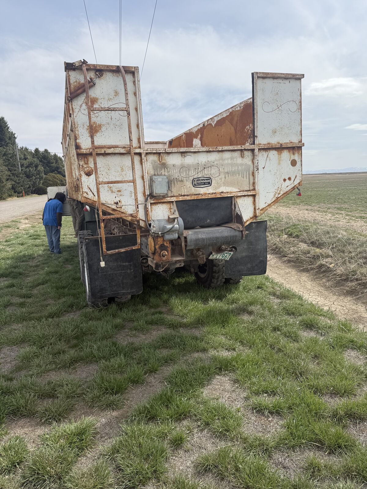Military 6 x 6 Truck Rebuilt by Hafers V8 Chrysler Industrial 16 Foot potato bed