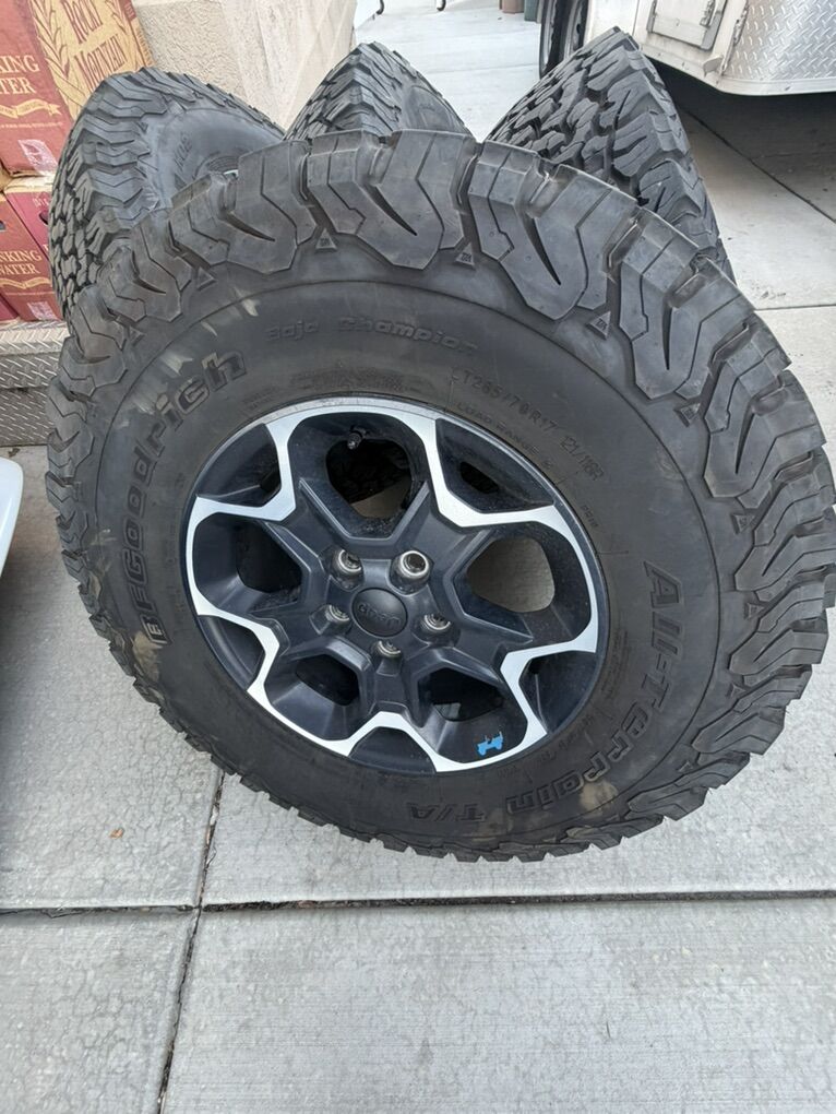 Jeep wheels and tires