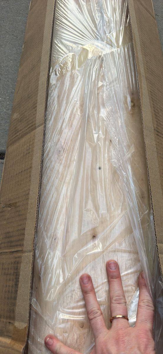 2 New Pack of Wooden Planks / Flooring Boards in Box