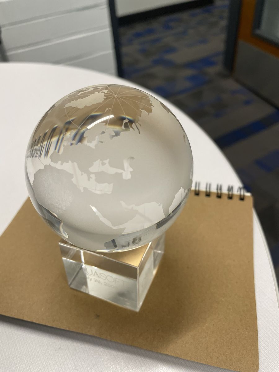 Glass globe