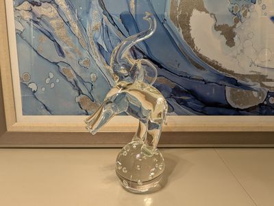 vintage murano glass sculpture by master glassmaker licio zanetti 1960