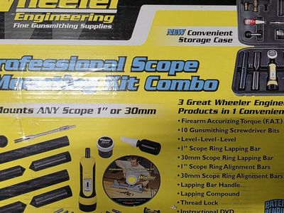 Wheeler Scope mounting Kit