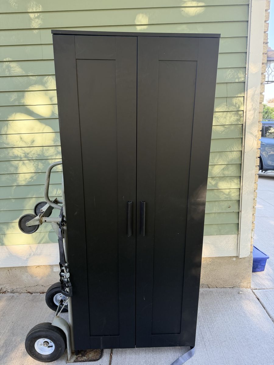 Black wardrobe/cabinet