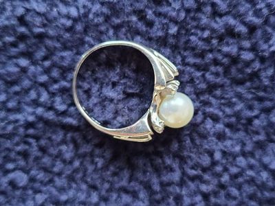 Cultured Pearl Ring