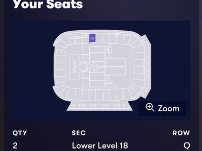 Noah Kahan: The Great Divide - 2 Tickets, America First Field, August 25 - Lower Level 18, Row Q