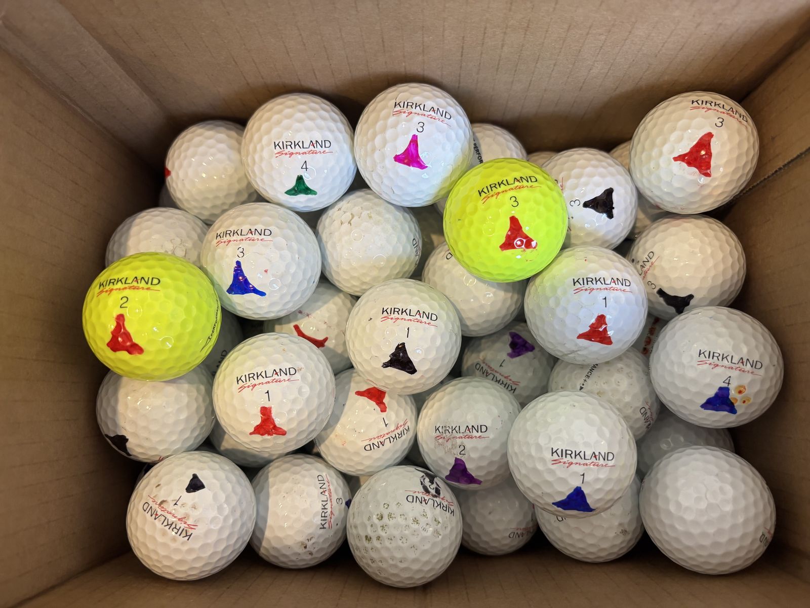 Kirkland golf balls