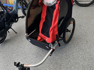 Bike trailer - fits two