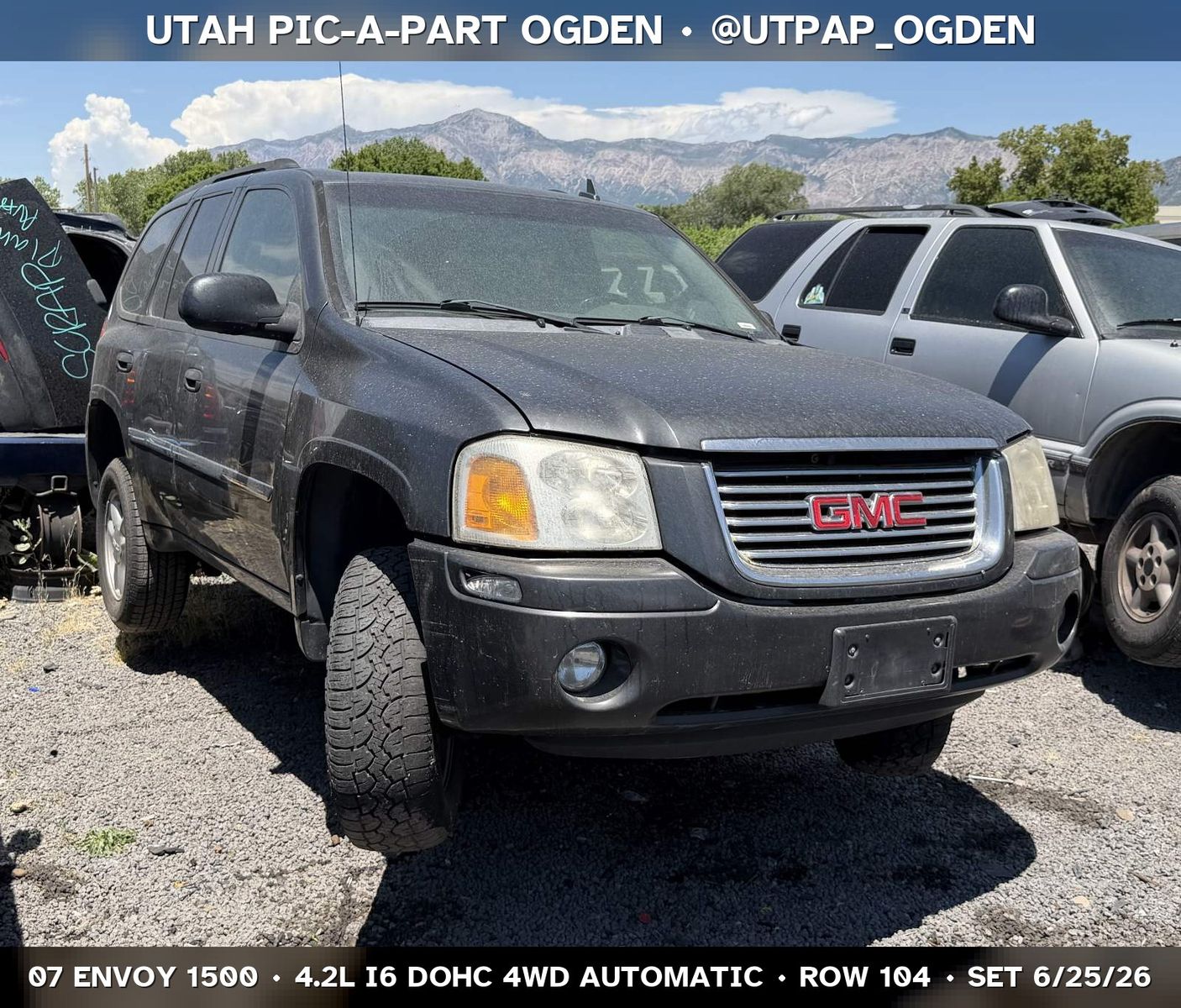 2007 GMC Envoy 1500 Parts - UTPAP Ogden