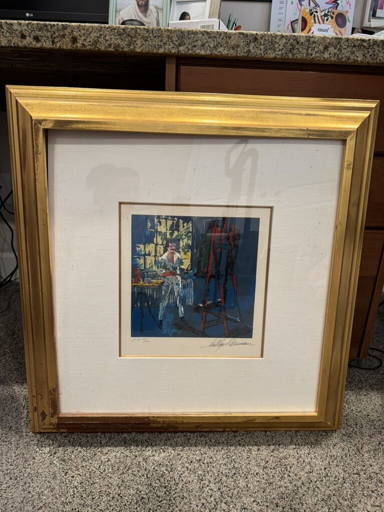 SignedLeRoy Neiman Self Portrait AP 14/80