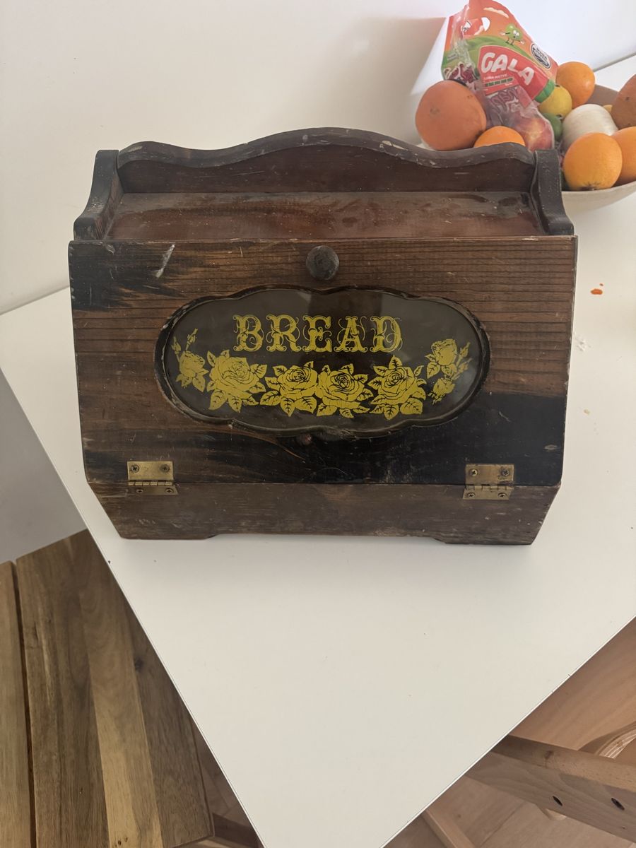 Vintage bread box