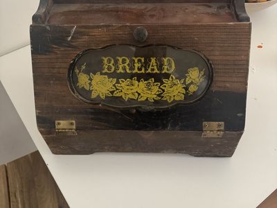 Vintage bread box