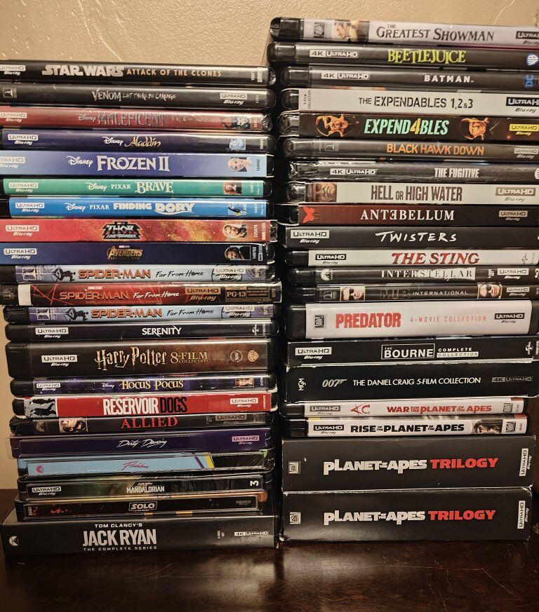 4K Movies from $10 Blu from $4