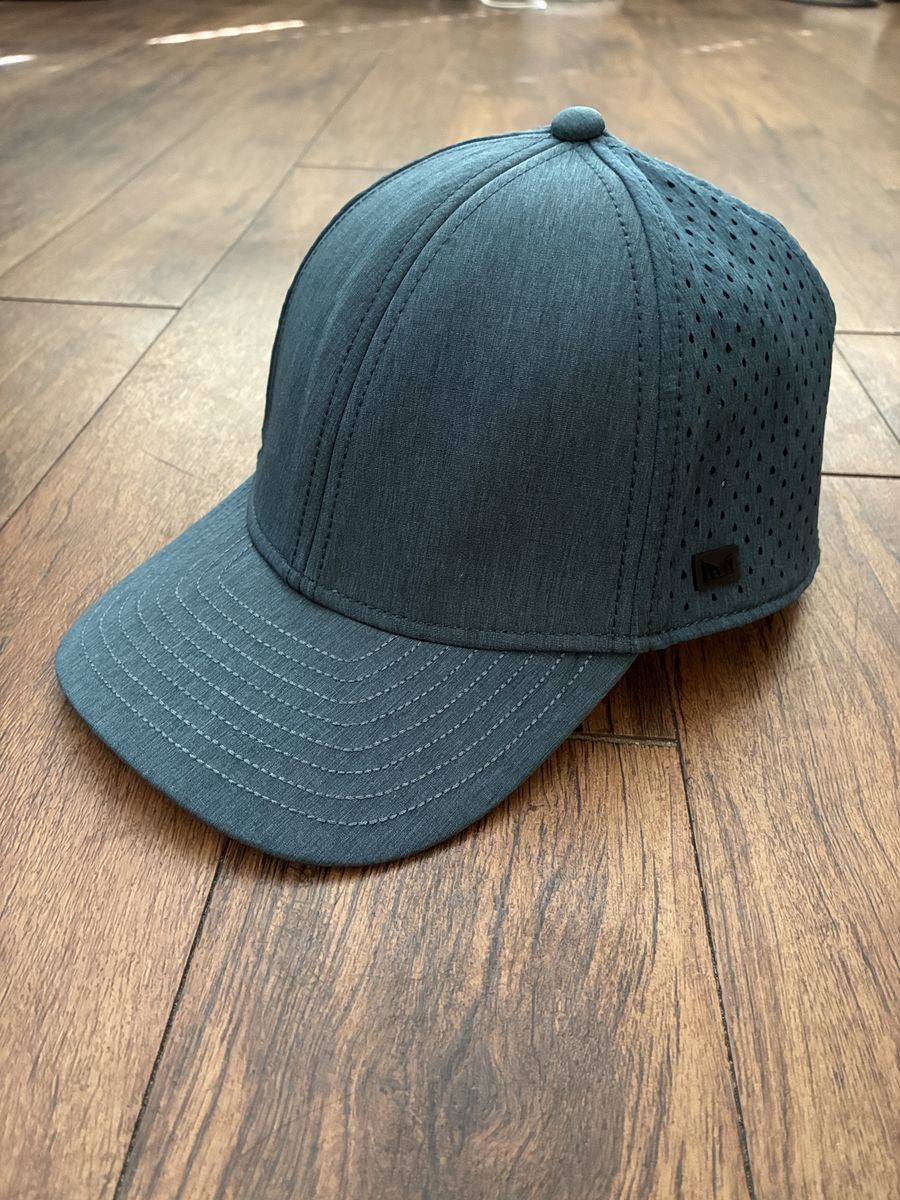 Melin A-Game hydro golf hat 58 cm medium Heather Ocean Blue water repellant adjustable