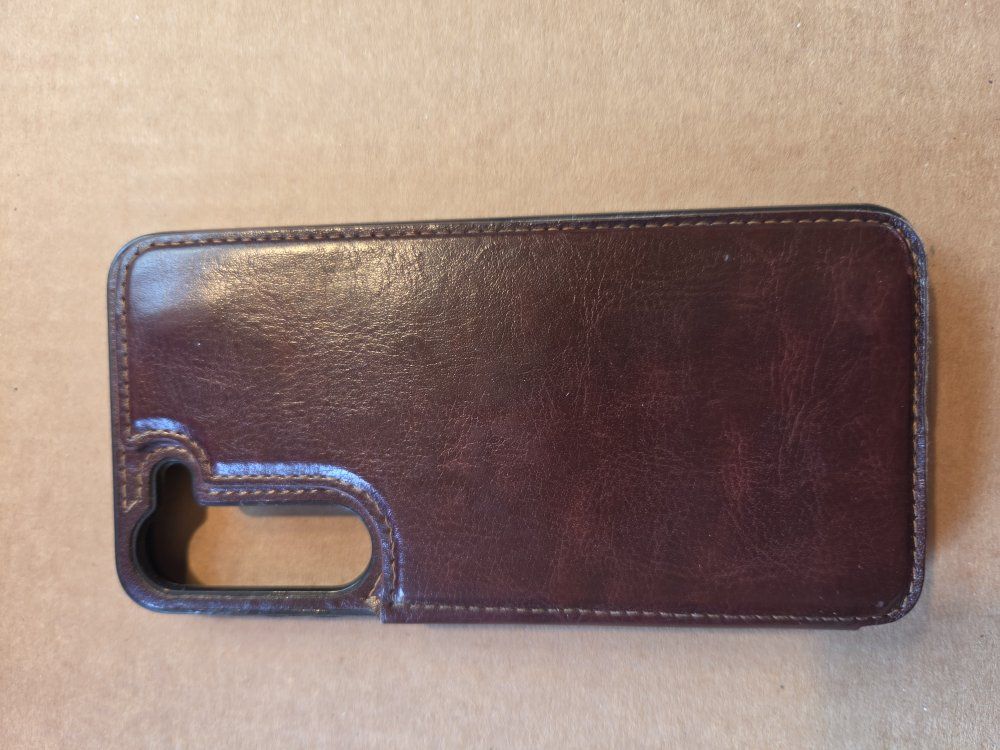 Samsung S23+ leather wallet case w/ card slots