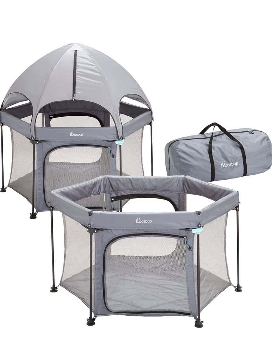 Hiccapop outdoor play pod play pen