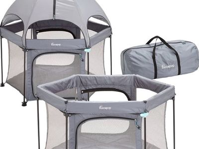 Hiccapop outdoor play pod play pen