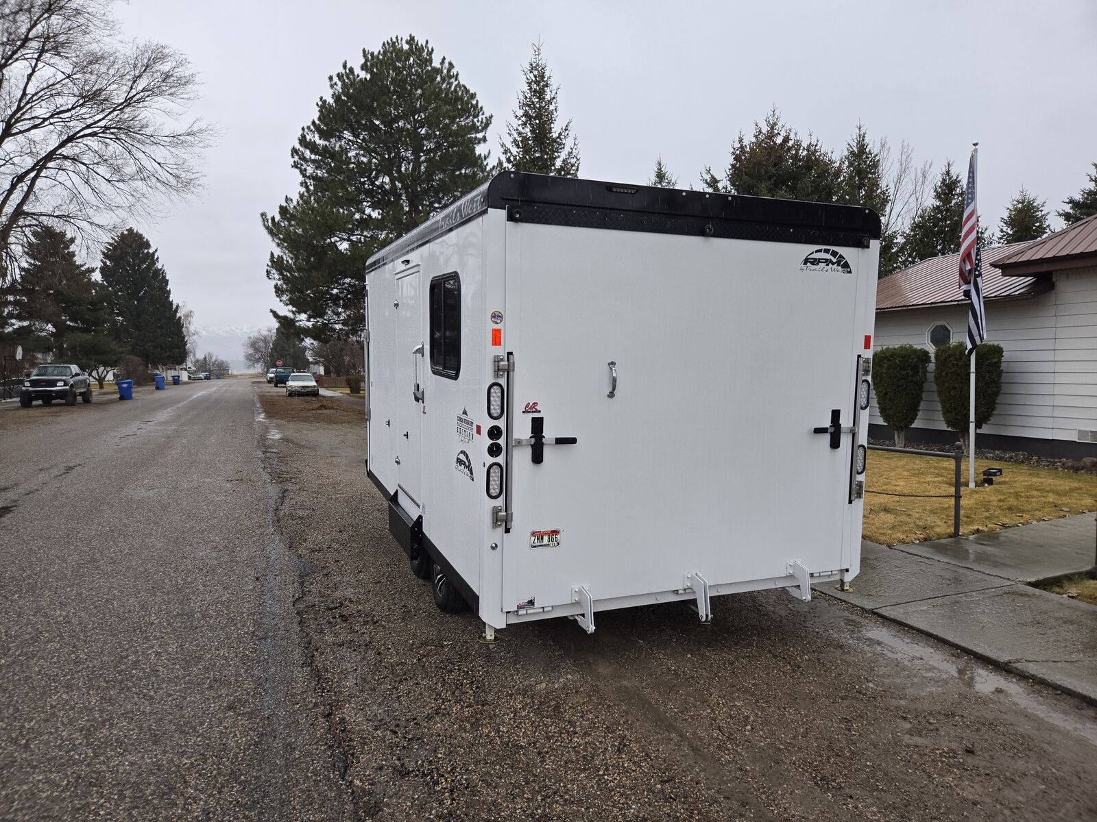 2024 20' Trails West RPM Chris Burandt Edition Snowmobile Trailer