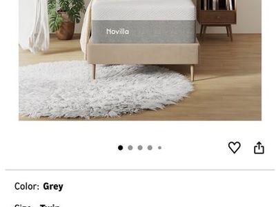 Novilla twin mattress