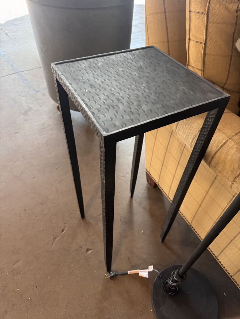Side Metal Martini Table