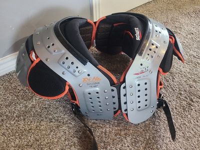 large football shoulder pads