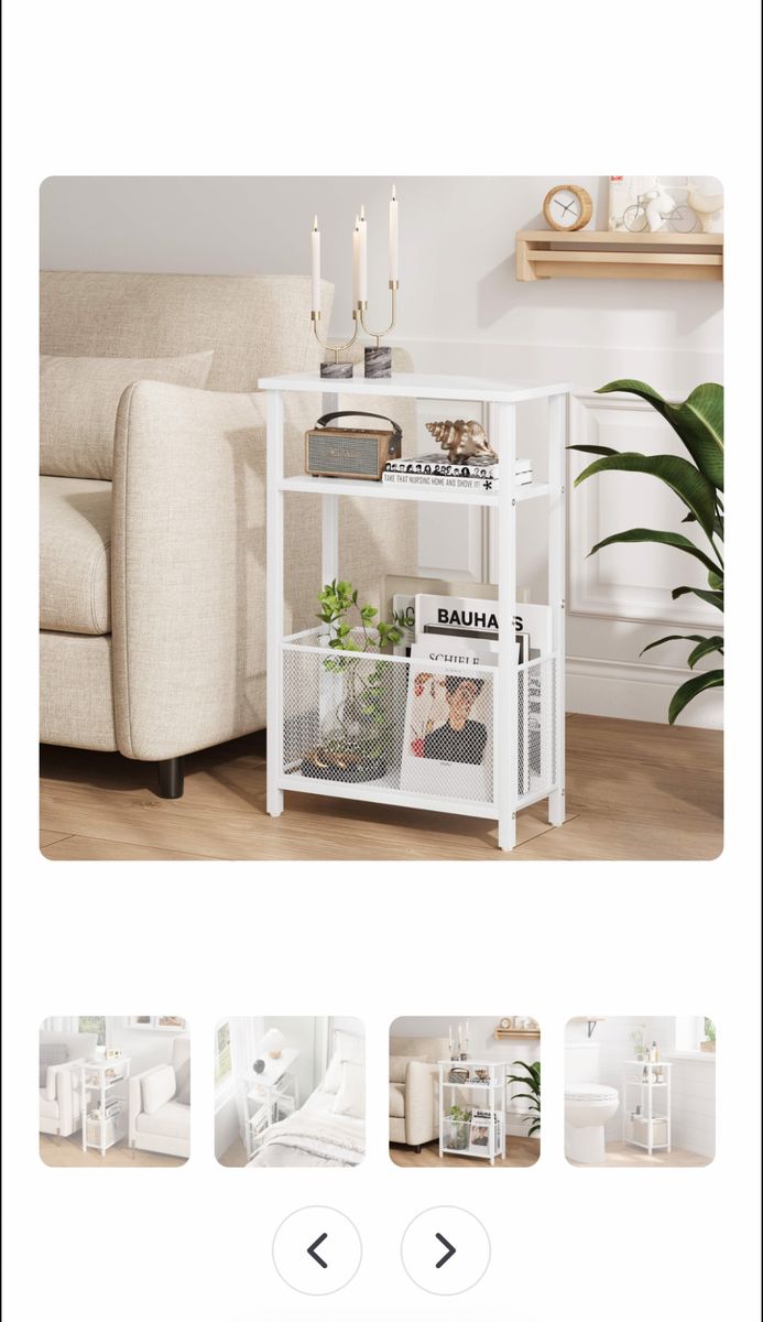 MMEOLUOOK narrow side table