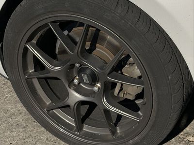 Flyin’ Miata Kogeki 17x9 Wheels 4x100 + 235/40R17 Tires