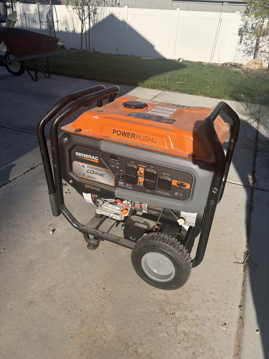 Back up generator