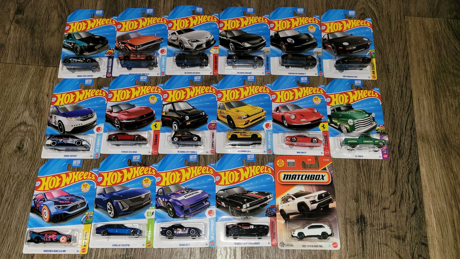 Hot wheels cars