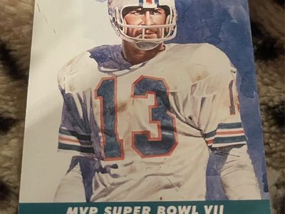 Jake Scott MVP Super Bowl Card (1990)