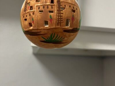 Hand Painted Pueblo Ornament