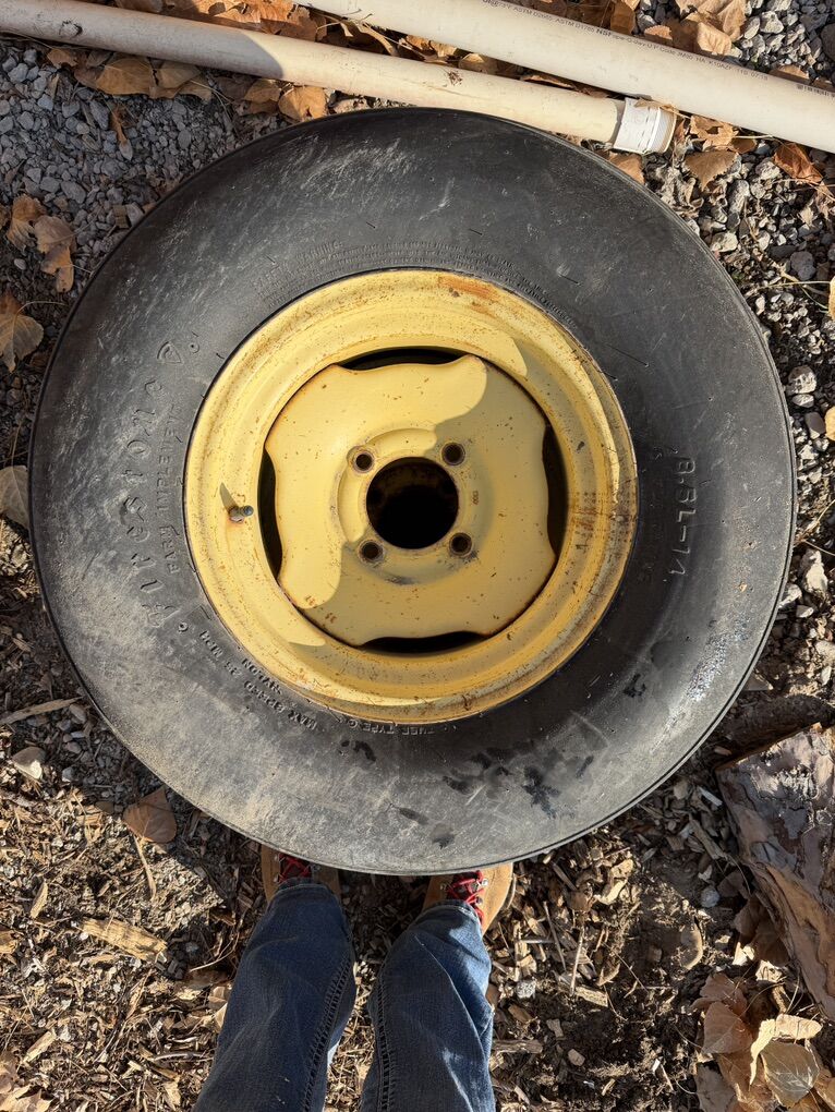 Four Legged 14 Inch Implement Tires And Wheel