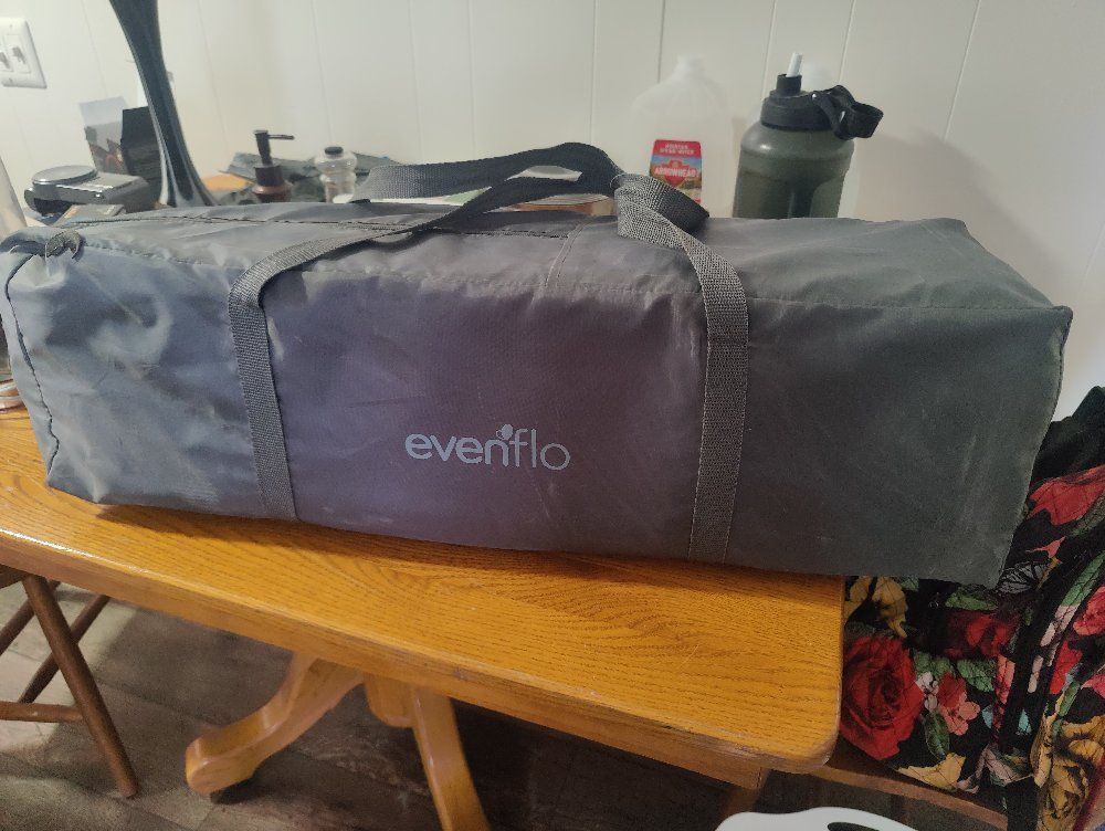 Evenflo Portable Baby Playard/Pack and Play - Gray, Foldable for Travel