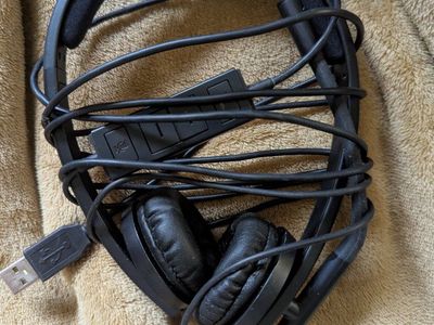 Logitech Model A-00064 USB Stereo Headset with Microphone