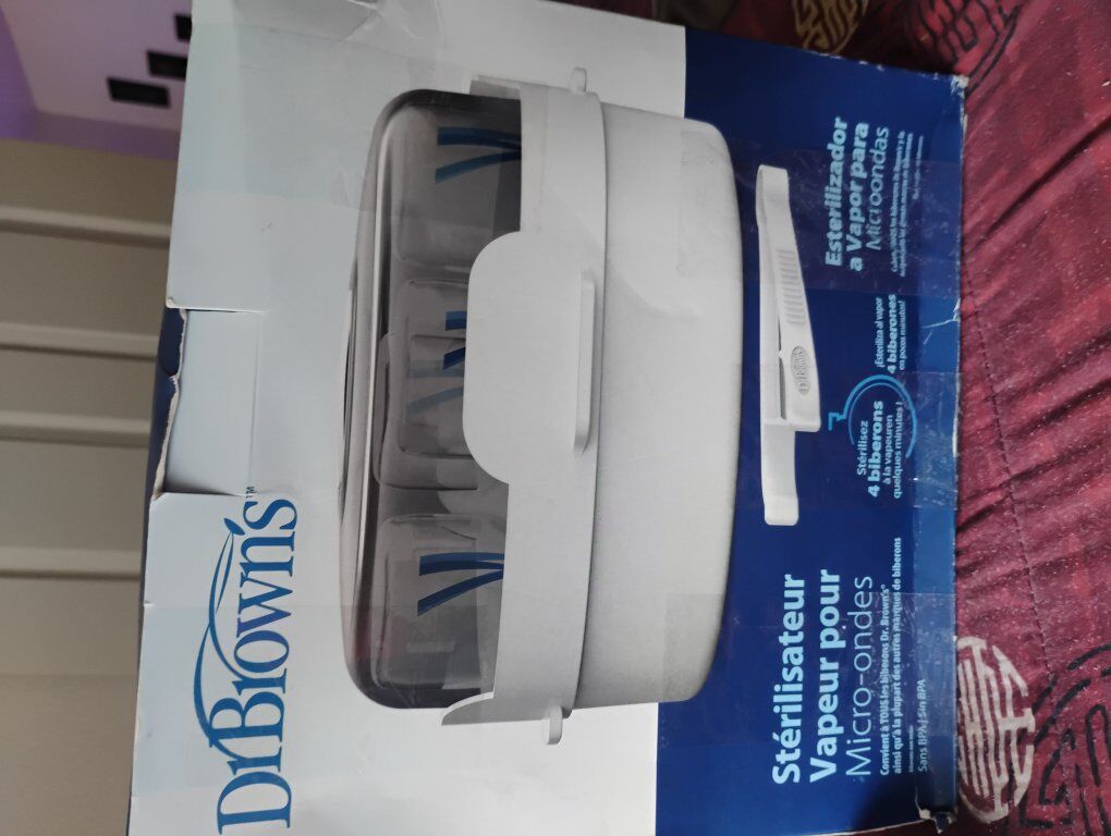 Dr.browns microwave steam sterilizer