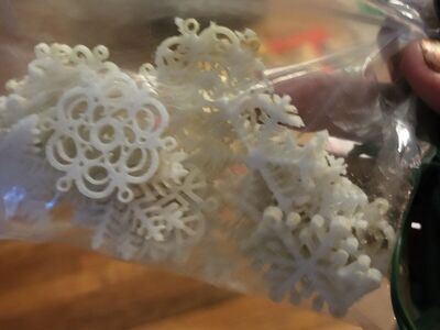 Mini Snowflakes For Crafting