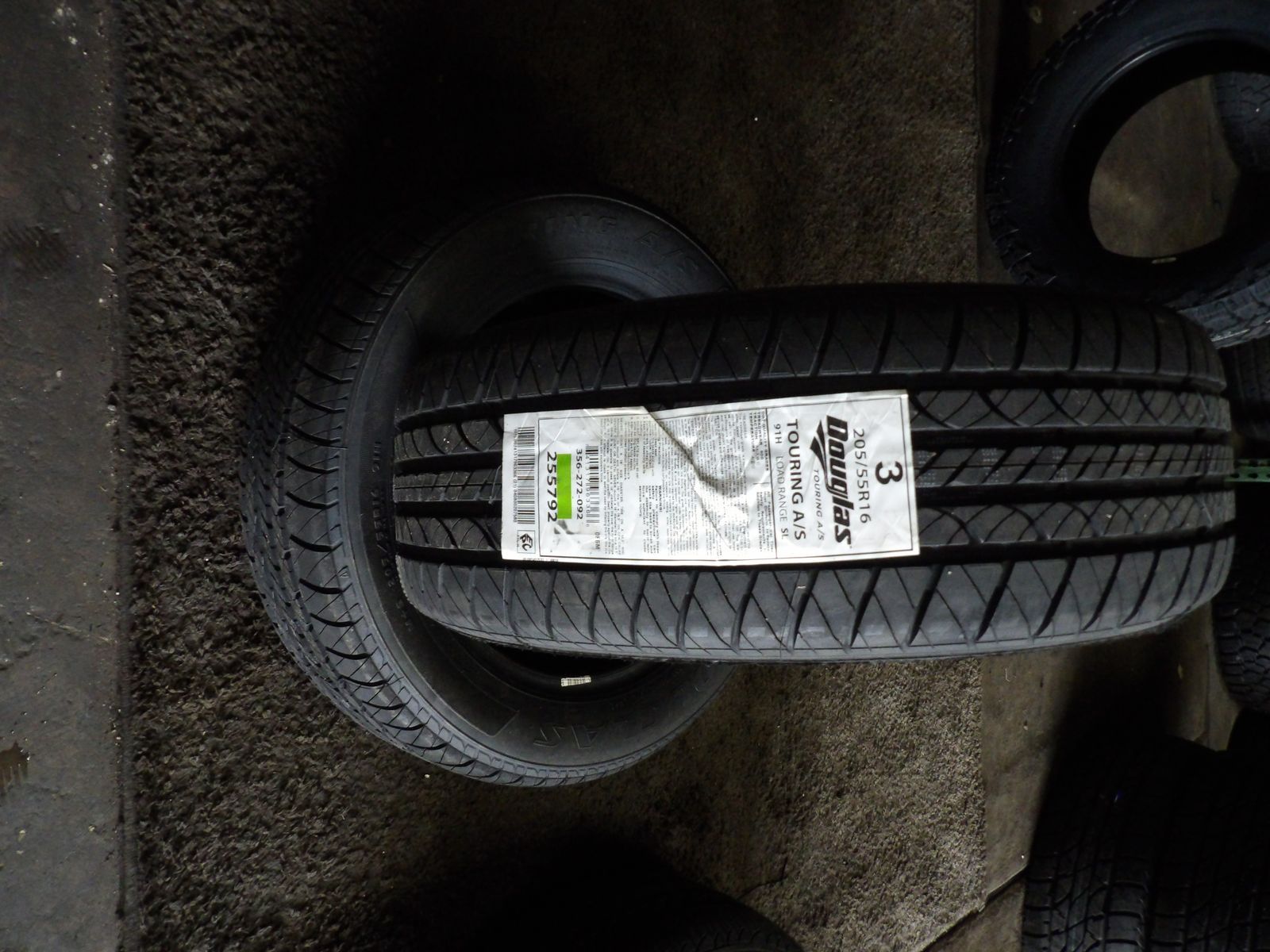 205/55R16 DOUGLAS TOURING A/S PAIR OF TWO BRAND NEW TIRES