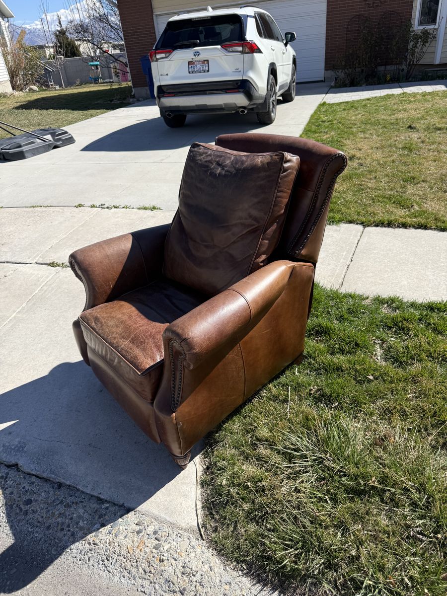 Leather Chair For Free
