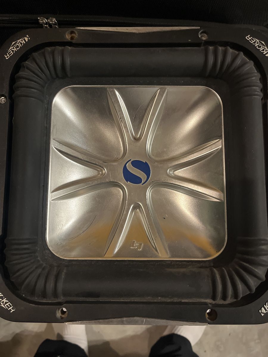 10” Kicker L7 car or truck Subwoofer 2- coil 4-ohm