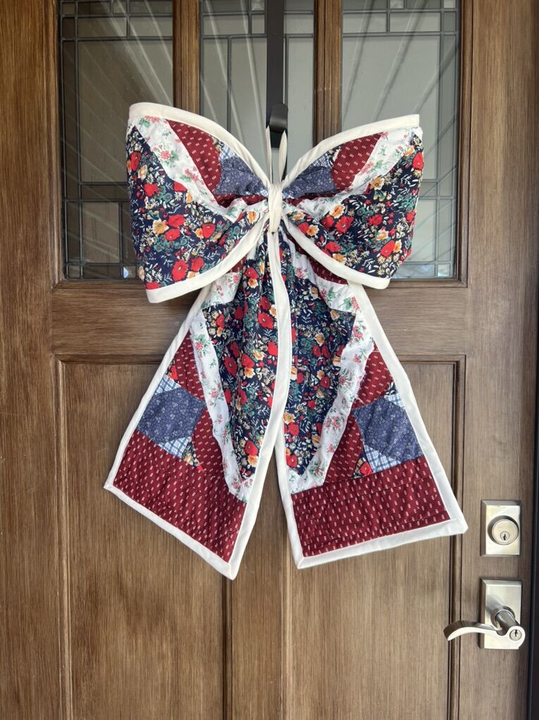 Large Vintage Quilted Biw