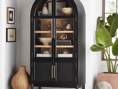 Members Mark Enzo Storage Cabinet With Rattan
