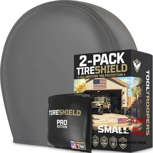 4- TIRESHIELD PRO Tire Protectors Small - Fits Tire Diameters 23-25.75"