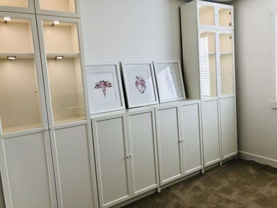 IKEA Bookcases with doors